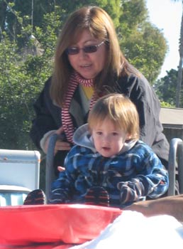 Newport Dunes Snow Day 2006