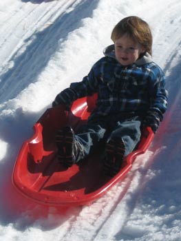 Newport Dunes Snow Day 2006
