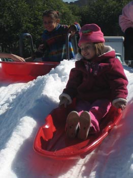 Newport Dunes Snow Day 2006