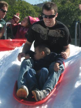 Newport Dunes Snow Day 2006