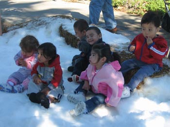 Newport Dunes Snow Day 2006