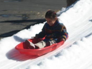 Newport Dunes Snow Day 2006