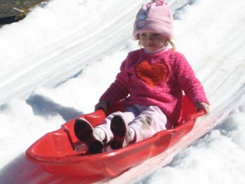 Newport Dunes Snow Day 2006